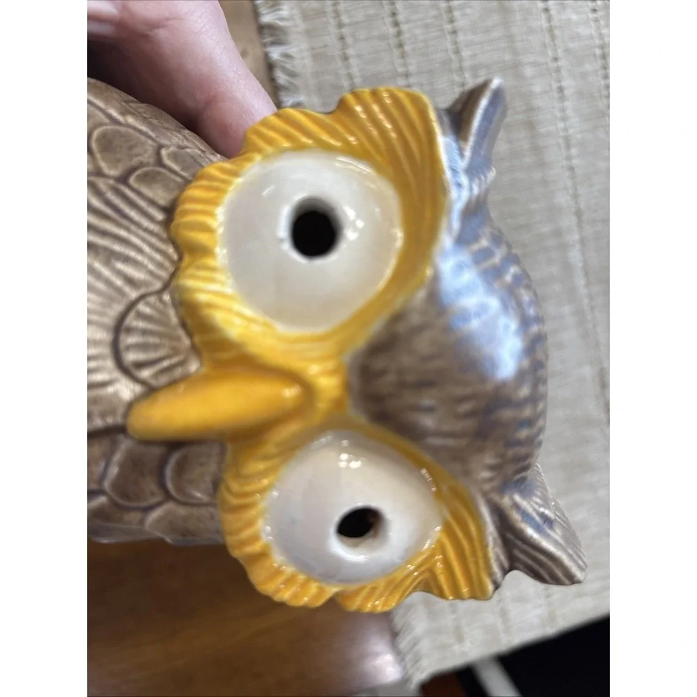 Whimsical‎ Ceramic Owl 7 Inch Home Decor